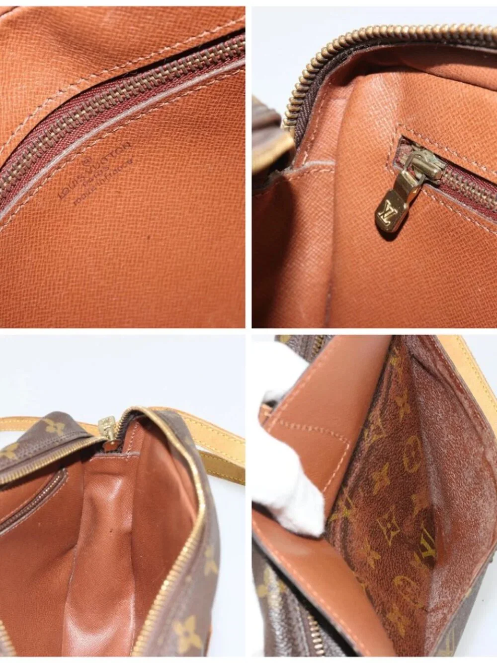 LOUIS VUITTON Monogram Jeune Fille MM Shoulder Bag M51226 LV Auth 188422